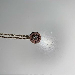 Juicy couture cupcake necklace